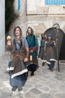 Medieval Festival Of Ibiza , Ibiza, Spain - 9 May 2025:  25th Year Of The Medieval Fair Of Ibiza 