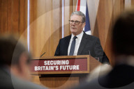 Prime Minister Keir Starmer gives press conference on migration