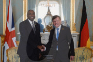 Foreign Secretary David Lammy hosts Weimar+ meeting