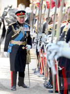 King Charles at Windsor Castle in Windsor, UK.