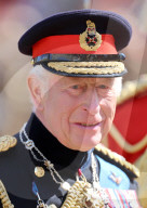 King Charles at Windsor Castle in Windsor, UK.