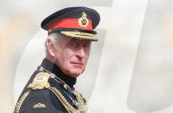 King Charles at Windsor Castle in Windsor, UK.