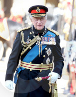 King Charles at Windsor Castle in Windsor, UK.