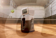 AI robot tennis coach
