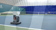 AI robot tennis coach