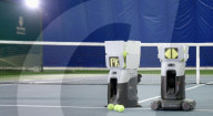 AI robot tennis coach