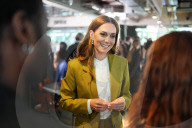 Kate Middleton at the British Fashion Council in London, UK.