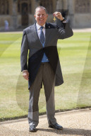 Investiture at Windsor Castle in Windsor, UK.