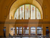 Art Nouveau Hall At Prague Central Station