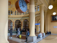 Art Nouveau Hall At Prague Central Station