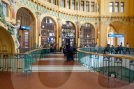 Art Nouveau Hall At Prague Central Station