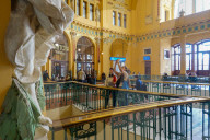 Art Nouveau Hall At Prague Central Station