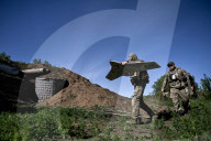 Ukrainian military UAV pilots run reconnaissance mission in Donetsk 