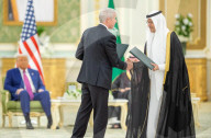 Saudi Crown Prince Mohammed bin Salman signs Economic Partnership with President Trump