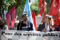 Toulouse: Protest In Support Of Public Services And Against Austerity