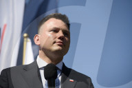 Far-right Presidential Candidate Slawomir Mentzen Rally In Warsaw.