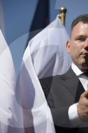 Far-right Presidential Candidate Slawomir Mentzen Rally In Warsaw.