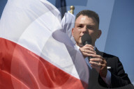 Far-right Presidential Candidate Slawomir Mentzen Rally In Warsaw.