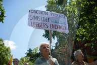 Toulouse: Protest In Support Of Public Services And Against Austerity