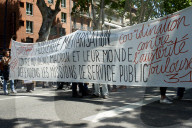 Toulouse: Protest In Support Of Public Services And Against Austerity