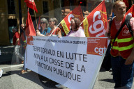 Toulouse: Protest In Support Of Public Services And Against Austerity