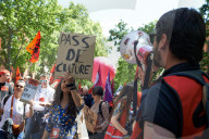 Toulouse: Protest In Support Of Public Services And Against Austerity