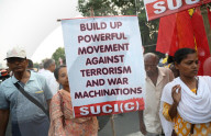 Peace March For Kashmir In Kolkata, India