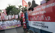 Peace March For Kashmir In Kolkata, India