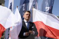 Far-right Presidential Candidate Slawomir Mentzen Rally In Warsaw.