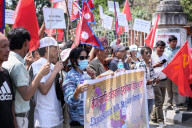 Protest Against India In Nepal