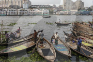 Daily Life In Buriganga River.
