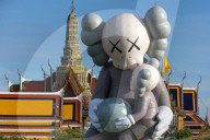 KAWS Companion Inflatable Sculpture Installation In Thailand