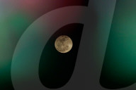 The Full Moon ‘Flower Moon’ Seen Over Mexico City