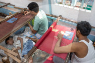 Clothing Design Factories At The Geneva Camp Of Mohammadpur Area In Dhaka