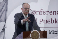 Mexico’s President Claudia Sheinbaum Holds Briefing