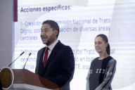 Mexico’s President Claudia Sheinbaum Holds Briefing