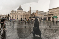 Tourists In St. Peter's Square