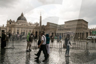 Tourists In St. Peter's Square