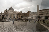Tourists In St. Peter's Square