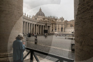 Tourists In St. Peter's Square