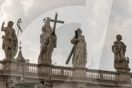 Tourists In St. Peter's Square