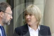 The Departure Of The Ministers After The Council Of The French Ministers 