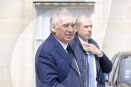 The Departure Of The Ministers After The Council Of The French Ministers 