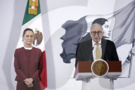 Mexico’s President Claudia Sheinbaum Holds Briefing