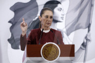 Mexico’s President Claudia Sheinbaum Holds Briefing