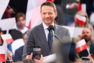 Rafal Trzaskowski Presidential Rally In Krakow, Poland