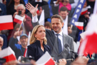 Rafal Trzaskowski Presidential Rally In Krakow, Poland