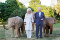 King Charles and Queen Camilla at Kew Gardens