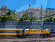 Train Of The Czech Rail Transport Company Regiojet