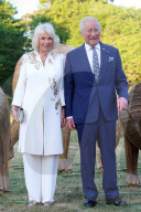 Charles holds Elephant Family Evening of Art and Conservation at Kew Gardens